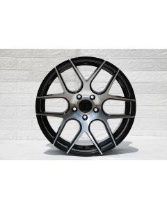 W001 SSA03 Black Machined Face 17*8.0 ET35 5x114.3 CB73.1