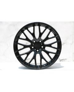 W008 973 Gloss Black 16x7.0 ET35 5x100 CB73.1