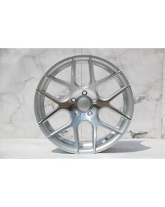 W001 SSA03 Silver Machined Face 18*8.0 ET35 5x114.3 CB73.1