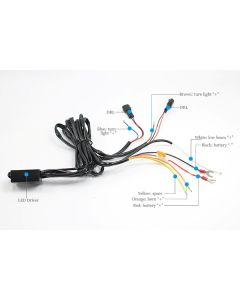 Luxen Intelligent LED Wiring Harness Control Unit for DRL