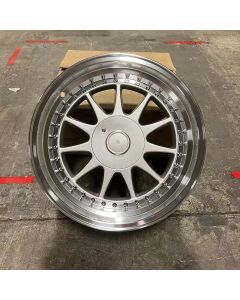 W031 5004 Silver Machined Lip 17x8.0 ET25 5x100/120 CB74.1