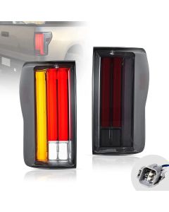 For Toyota Tundra 07-13 LED Smoked Tail Lights with Start-up Animation