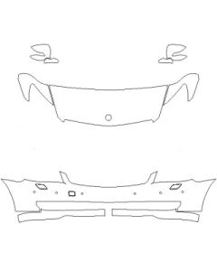Mercedes CL (08-  ) Paint Protection