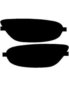 Mercedes ML Class (01-05) Fog Light Covers