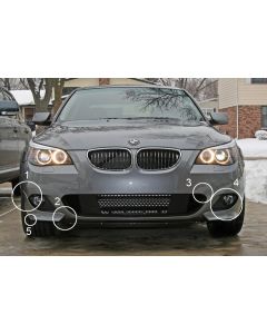 E60 (5-series) MTech PolyPropylene Bumper (FRONT)