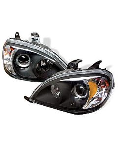 Mercedes M-Class Projector Headlight (W163) Black or Chrome