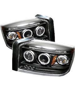 Dodge Dakota Projector Headlights with LED Halos 05-07