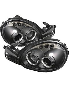 Dodge Neon Projector Headlights with LED Halos 00-02