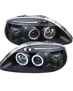 Honda Civic Projector Headlights with LED Halos 96-98