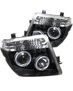 2005-2007 Nissan Frontier / Pathfinder Black Housing Dual Halo A