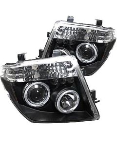 Nissan Frontier Projector Headlights With LED Angel Eyes 05-07