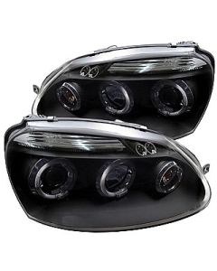 VW Golf V Projector Headlights With LED Angel Eyes 05-08