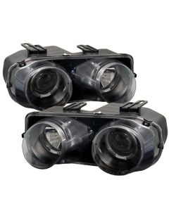 1994-1997 Acura Integra Black Housing Dual Halo Angel Eyes Proje