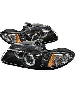 Dodge Caravan Projector Headlights Dual LED Halos