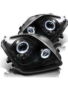 Honda Prelude Projector Headlights with LED Halos 97-01