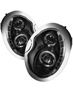 Mini Cooper Projector Headlights with LED Halo 02-05MY