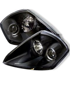 2000-2005 Mitsubishi Eclipse Black Housing Halo Angel Eyes Proje