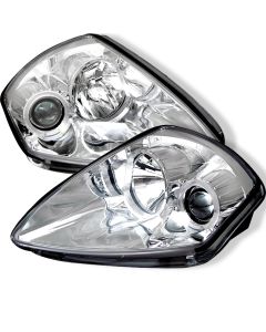 2000-2005 Mitsubishi Eclipse Chrome Housing Halo Angel Eyes Proj