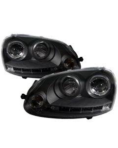 2006-2008 VW Golf V / Jetta / GTI / R32 / Rabbit Black Housing D