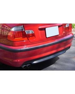 For BMW E46 3-series Mtech Style Rear Bumper for SEDAN ONLY