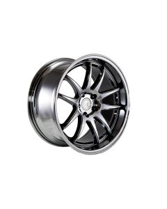 Aodhan 19x9.5/11  DS02 5x114.3 +15 Black Vacuum Rims Fits 350z (2003-2009) 5x4.5"