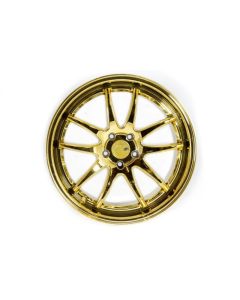 Aodhan 18x9.5  DS02 5x114.3 +22 Gold Vacuum Rims Fits 350z G35 240sx Rx8 Rx7