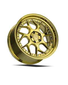 Aodhan 18x9.5  DS01 5x100 +35 Gold Vaccum Wheels Fits Jetta Matrix Corolla Frs