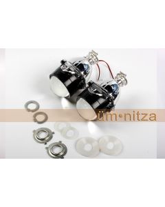 Bi-Xenon H1 MiniMoto Projector Retrofit V9