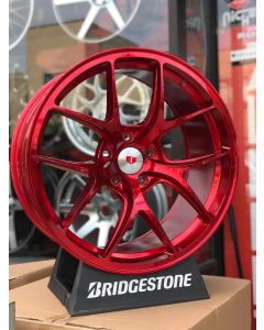 W005 Red 19x9.5 ET35 5x114 CB73.1