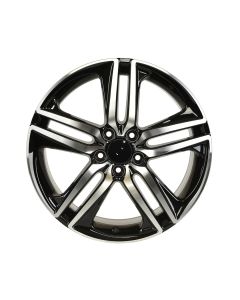 W307 1163 Black Machined Face 18x8.0 ET55 CB64.1 5x114.3