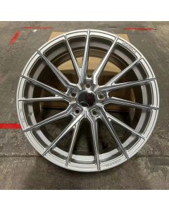 W027 TF366 Silver Machined Face 18x8.0 ET40 5x114.3 CB73.1