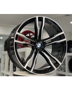 W588 DLJ588 Black Machined Face 20x10.0 ET40 5x120 CB74.1 DLJ588