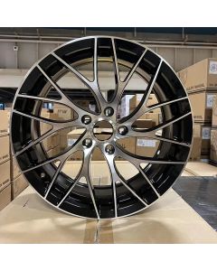 W1515 IVF-007 Flow Forming Black Machined Face 18x8.0 ET35 5x114.3 CB73.1