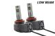 Low Beam LED Headlight Bulbs for 2015-2022 GMC Canyon (pair)