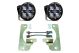 Jeep Gladiator JT (20-26) Squadron-R Fog Pocket Light Kit (Rubicon Bumper)