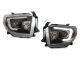 2014-2017 Toyota Tundra LED Plasma Light Bar Black Projector Headlights