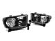 Toyota 07-13 Tundra 08-14 Sequoia JDM Crystal Smoke Black Headlights Pair
