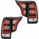 97-03 FORD F150 99-07 F250 F350 F450 F550 LED Taillights - 4 Piece Conversion