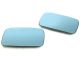 97-03 Fit BMW E39 5-Series Polarized Blue Anti-Glare Split Mirror Glass
