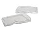 98-01 Fit BMW E46 3-SERIES 4DR SEDAN/WAGON HEADLIGHT LENS - LEFT/RIGHT SIDE PAIR
