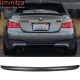 Fits 04-10 BMW 5 Series E60 Rear Trunk Lid Spoiler Wing Lip Matte Carbon Fiber