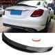 Fit 17-22 Benz W205 C Class Coupe 2-Door PSM Style Trunk Spoiler Carbon Fiber CF