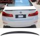 Fits 17-23 BMW G30 5 Series M Style Rear Trunk Spoiler Wing Lip Carbon Fiber CF