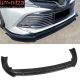 Fits 18-20 Toyota Camry V2 Style Unpainted Front Bumper Lip Spoiler 3PC Splitter