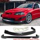 Fits 96-98 Honda Civic 2Dr/4Dr CONCEPT Front + Rear Bumper Lip +Mugen Hood Grill