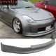 Fits 03-05 Nissan Fairlady Z33 350Z V Style Front Bumper Lip Spoiler - PU