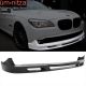 Fits 09-12 BMW 7 Series F01 F02 B7 Style Front Bumper Lip Spoiler Unpainted PU