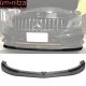 Fits 14-16 Benz C117 CLA Class Revo Style Front Bumper Lip Spoiler Matte Black