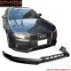 Fits 09-12 Audi A4 B8 Euro-R Style Front Bumper Lip Spoiler Splitter Unpainted