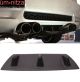 Fit 08-13 BMW 3 Series E90 E92 E93 V1 Rear Shark Fin Bumper Diffuser Matte Black